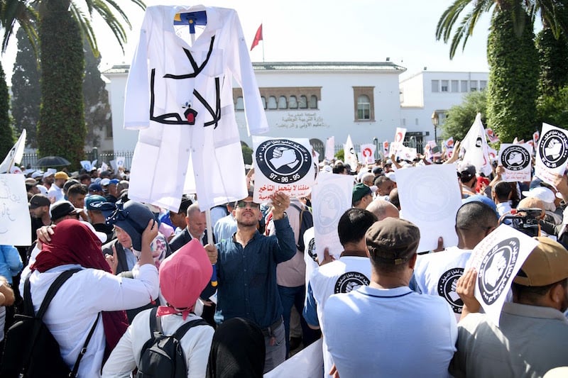 إضراب وطني بالمدارس المغربية لإسقاط قانون التعليم الجديد