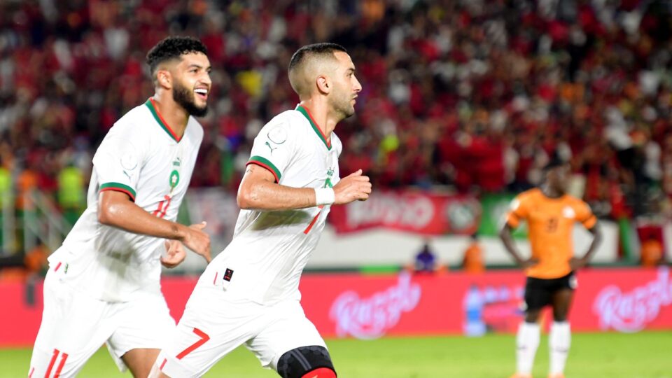 حكيم زياش يغيب عن مباراة جنوب إفريقيا