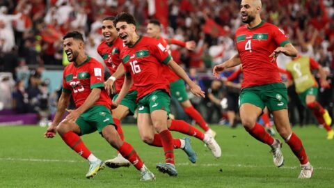 صافرة غابونية تقود مباراة المغرب ومنتخب زامبيا