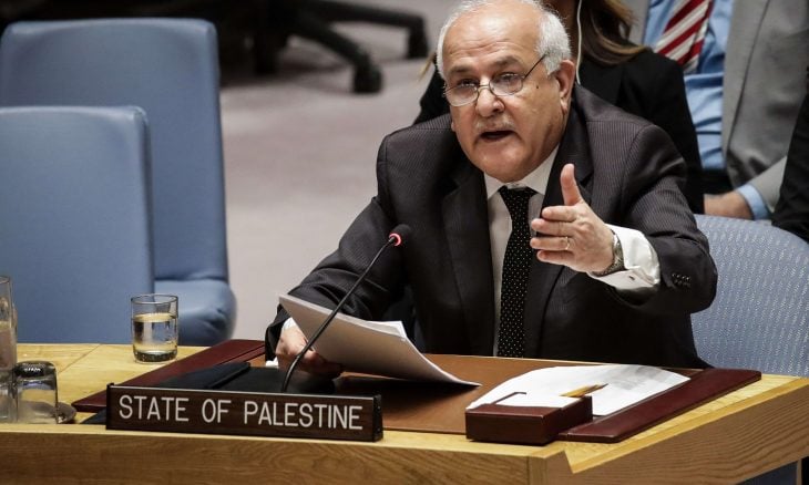 فلسطين تطالب بالعضوية الكاملة بالأمم المتحدة