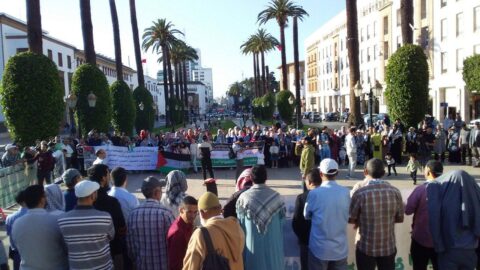 عودة الاحتجاجات على محنة غزة أمام البرلمان واستعداد للتظاهر أمام  القنصلية الأمريكية-فيديو