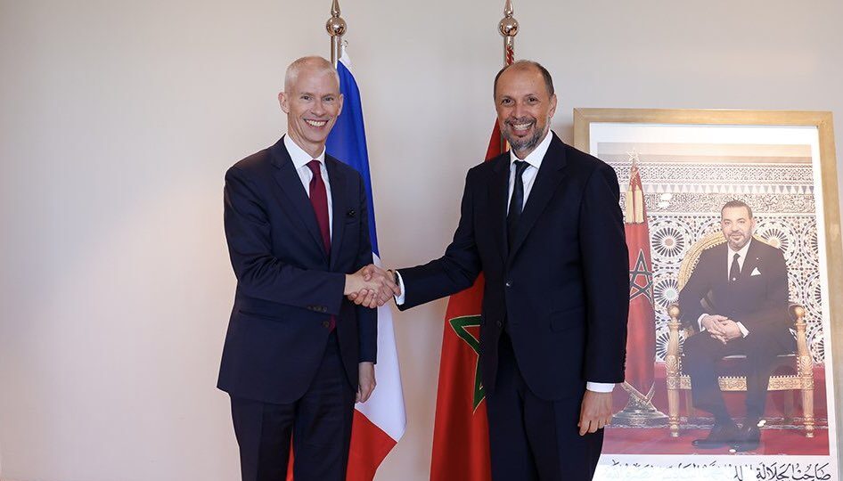 ريستر يلتقي مزور والجزولي ويشيد بالعلاقات الثنائية بين المغرب وفرنسا