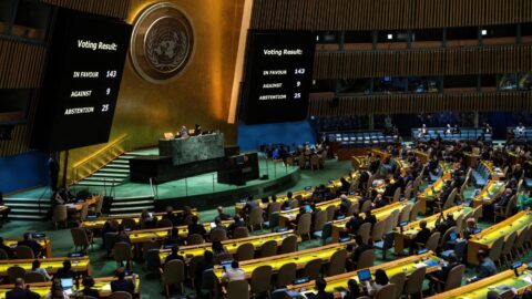 143 دولة تؤيد منح فلسطين عضوية الأمم المتحدة