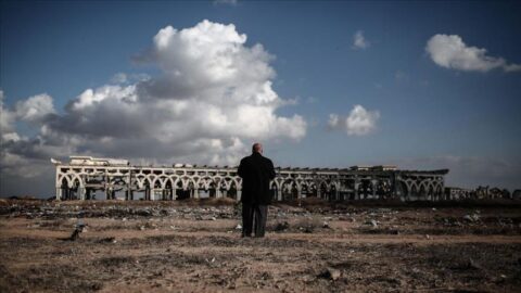 إسرائيل تفجر المطار الذي بناه المغرب في غزة