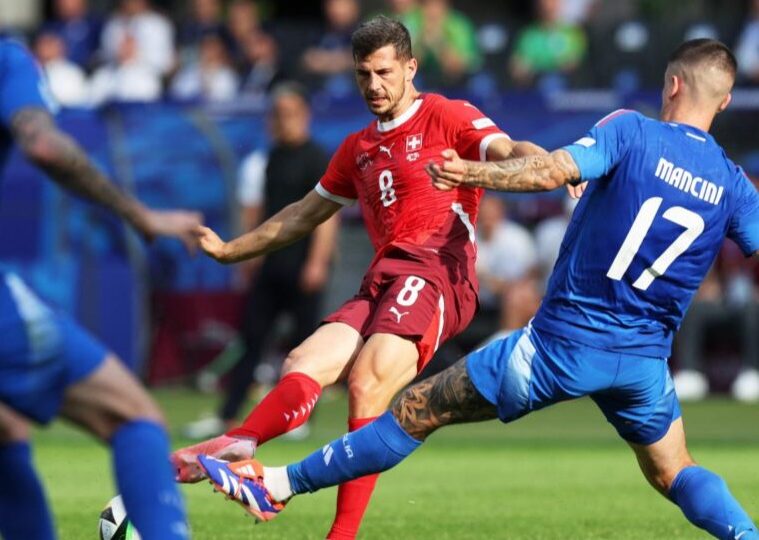كأس أوروبا.. إيطاليا تغادر مبكرا على يد سويسرا