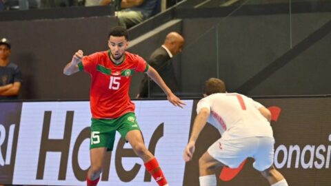 أسود الفوتصال يفوزون على إسبانيا وديا بـ4 أهداف لهدفين