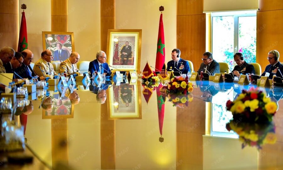 لوديي وبريظ يستقبلان قائد القيادة الأمريكية لإفريقيا “أفريكوم”
