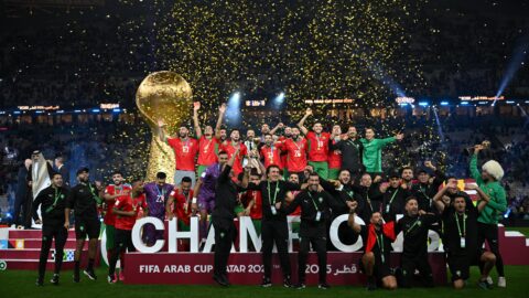 المنتخب المغربي بطلا لكأس العرب للمرة الثانية في تاريخه