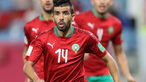 البركاوي يضيف الهدف الثالث لأسود الأطلس أمام جزر القمر