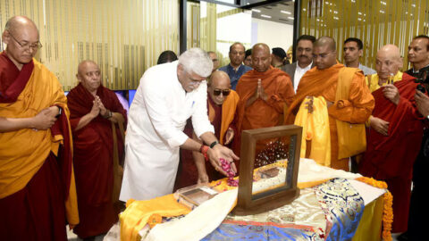 مجوهرات مرتبطة ببوذا تعرض في نيودلهي للمرة الأولى منذ اكتشافها