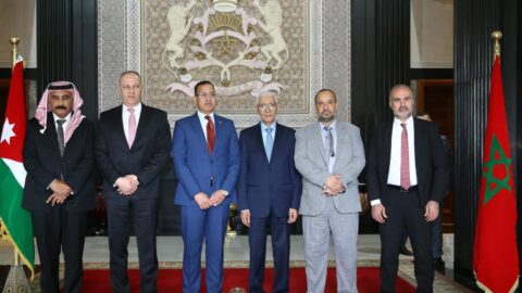 مجلس النواب يعرض اختصاصاته أمام وفد أردني