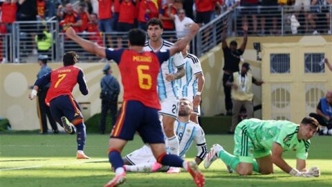 المنتخب الاسباني يتوج بكأس العالم 2026 عقب فوزه على نظيره الارجنتيني