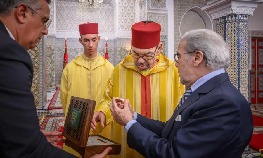 الملك يستقبل والي بنك المغرب للاطلاع على التقرير حول الوضعية الاقتصادية والنقدية والمالية برسم سنة 2025