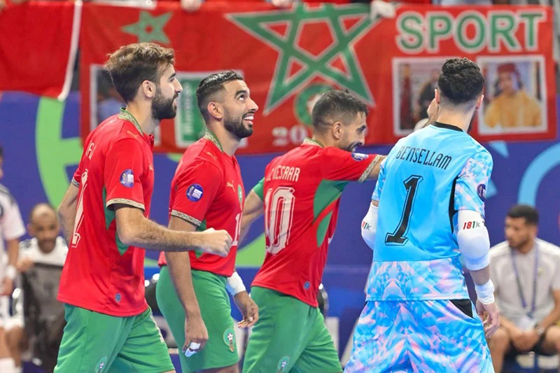 كأس إفريقيا لكرة القدم الصالات.. المغرب يعبر للنهائي بعد تفوقه على حساب مصر