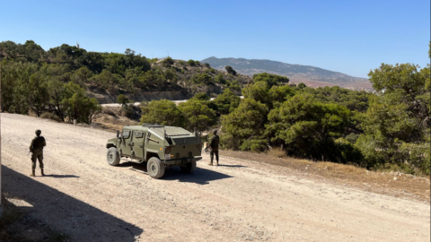 الجيش الإسباني يتحرك في منطقة مليلية المحتلة