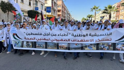 أطباء مغاربة يؤجلون وفقة تضامنية مع غزة بعد وفاة والدة الملك