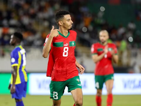أوناحي يفتتح التسجيل لأسود الأطلس أمام كندا