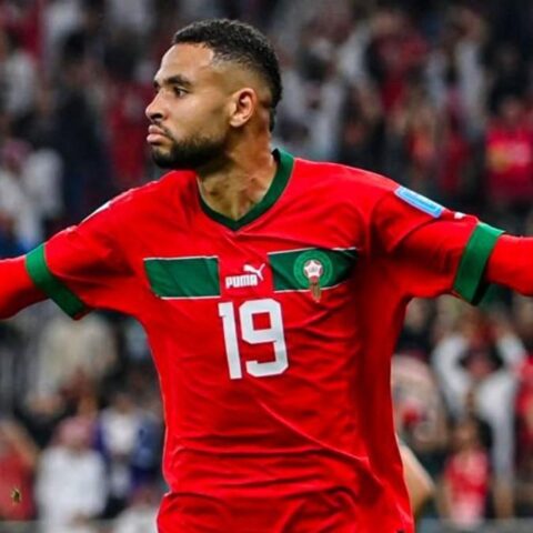 النصيري يفتتح التسجيل لأسود الأطلس أمام الكونغو