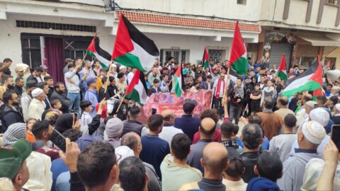 أزيد من 100 مظاهرة من أجل غزة بالمغرب خلال يوم واحد