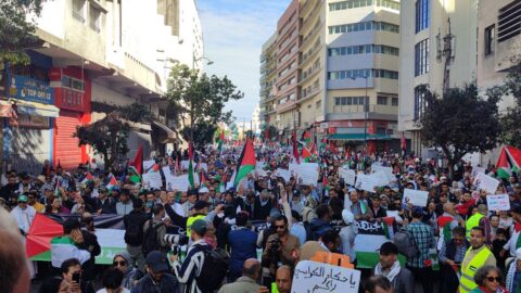 الاتحاد المغربي للشغل يتضامن مع العمال الفلسطينيين