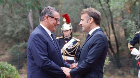 أخنوش يمثل الملك في فرنسا