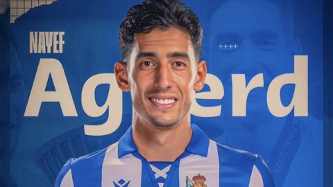 نايف أكرد ينتقل إلى نادي ريال سوسيداد الإسباني