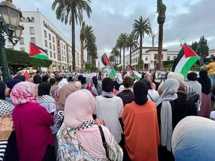 في مظاهرة أمام البرلمان.. مناهضو التطبيع لوزراء خارجية العرب: ماذا أنتم فاعلون أمام مجزرة المواصي؟