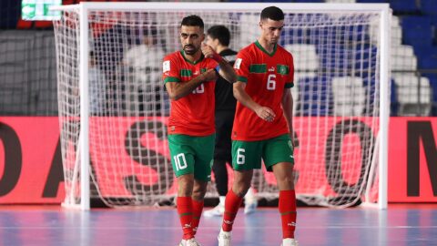 المغرب يودع كأس العالم لكرة الصالات بعد سقوطه أمام البرازيل بثلاثية