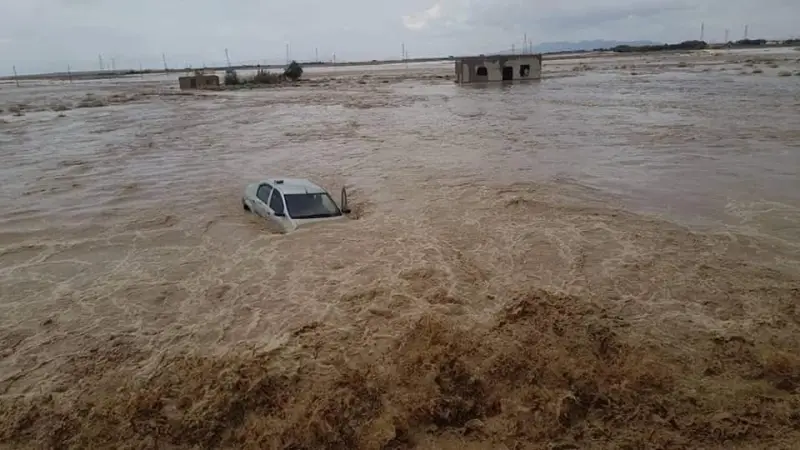 6 قتلى في فيضانات جنوب الجزائر