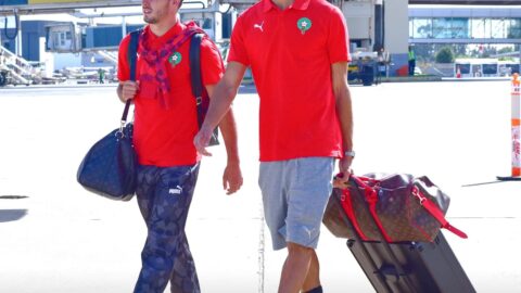 المنتخب المغربي يتوجه إلى أكادير لملاقاة الغابون