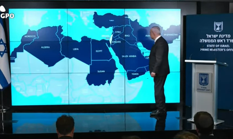 من جديد .. نتنياهو يثير الجدل بخريطة المغرب