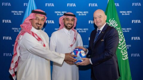 الاتحاد الدولي لكرة القدم ينهي تقييم ملف السعودية لاستضافة كأس العالم 2034