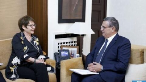 مباحثات بين رئيس الحكومة ورئيسة البنك الأوروبي لإعادة الإعمار والتنمية