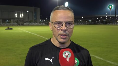 وهبي: نلعب للفوز أمام تونس ولا نفكر في حسابات التعادل