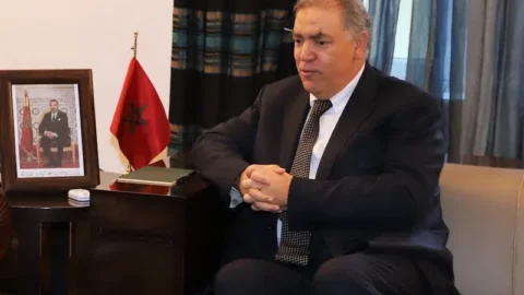 لفتيت يتباحث مع الوزير المنتدب لدى وزير الداخلية الموريتاني