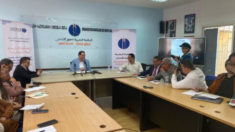 البعمري: نرفض محاكمة الصحفيين والمنظمة ستبقى مستقلة عن كل الأحزاب