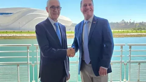 الطالبي العلمي يستقبل وفدا من الكونغرس الأمريكي