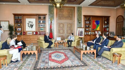 بوريطة يستقبل ممثل الاتحاد الأوروبي للساحل