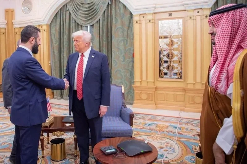 ترامب: الشرع أبدى تجاوبا حيال مسألة التطبيع مع إسرائيل