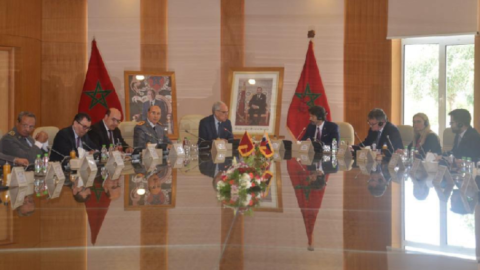 لوديي يستقبل وزير الدفاع بجمهورية سلوفاكيا