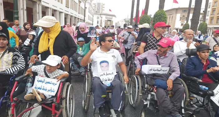 عدم تفعيل بطاقة الإعاقة.. يخرج “ذوي الهمم” للاحتجاج أمام البرلمان