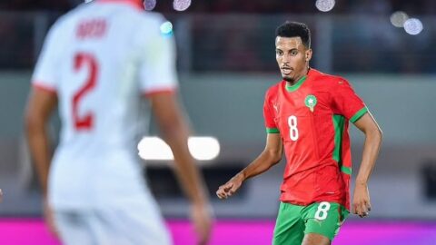 التعادل يحسم الشوط الأول من مباراة المغرب وتونس