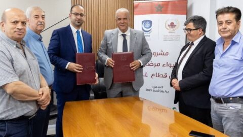 وكالة بيت مال القدس تمول إيواء مرضى من غزة