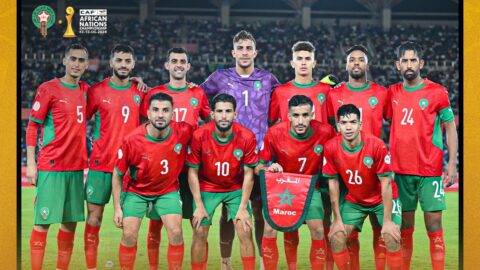 صافرة الحكم شافاني تعلن انطلاق مباراة المغرب والسنغال