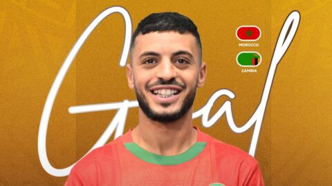 أسامة لمليوي يضاعف النتيجة للمغرب أمام زامبيا