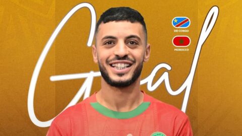 لمليوي يسجل الهدف الثاني للمغرب أمام مدغشقر