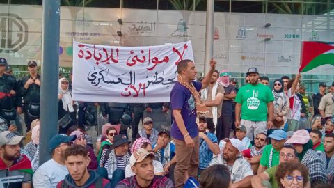 من ميناء البيضاء.. نشطاء يطالبون السلطات المغربية بتفتيش “سفن الإبادة”