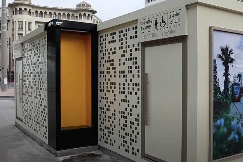 الدار البيضاء تطلق جيلا جديدا من المراحيض العمومية المجانية