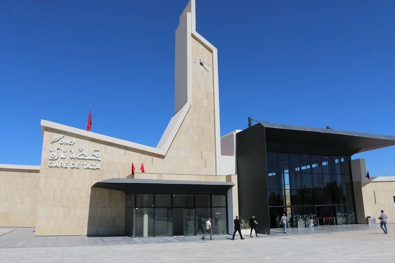 كلف إنجازها 50 مليون درهم.. افتتاح المحطة السككية الجديدة لمدينة تازة