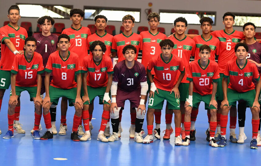 “أسود الفوتصال” لأقل من 18 سنة يتغلبون وديا على منتخب السنغال